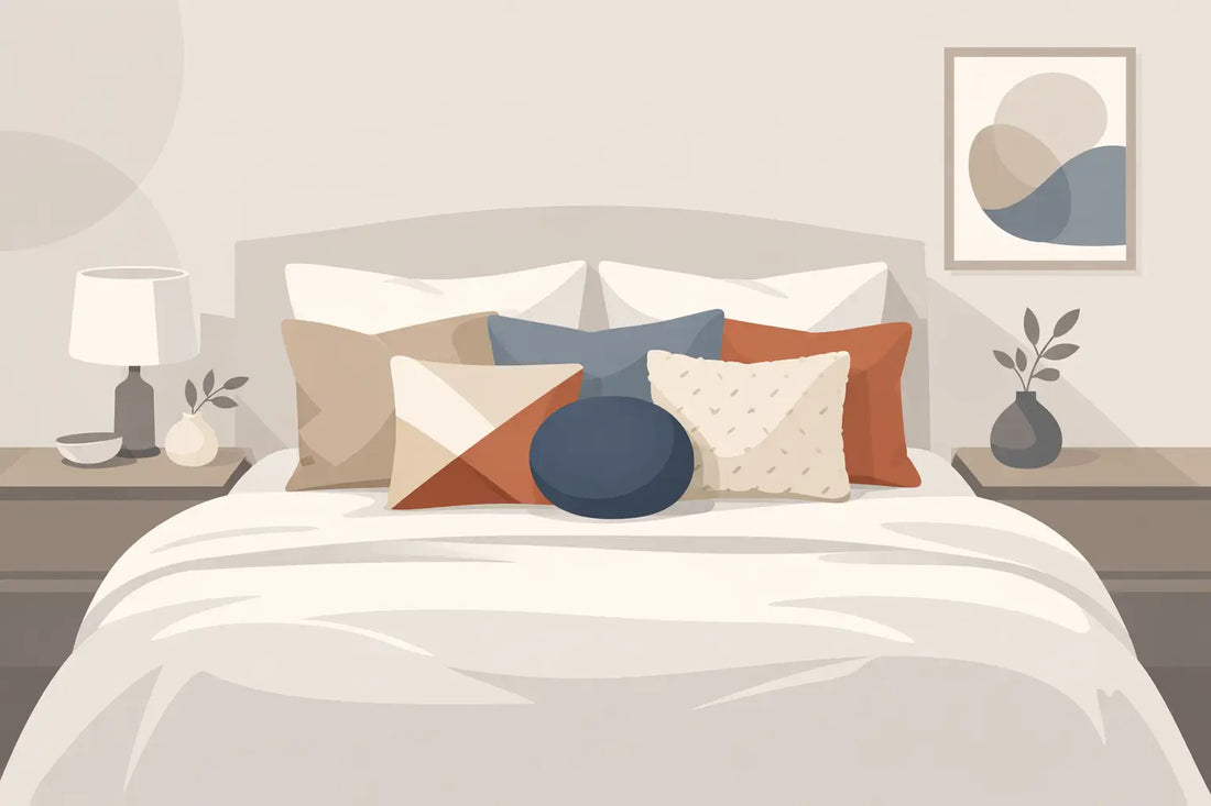 How Many Cushions on a Bed Look Just Right?