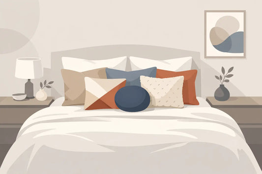 How Many Cushions on a Bed Look Just Right?