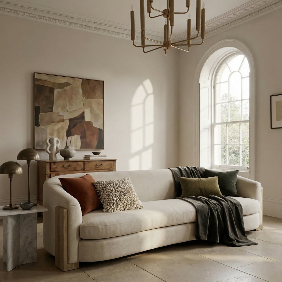 Three Cushion Arrangement Ideas for a Polished Sofa