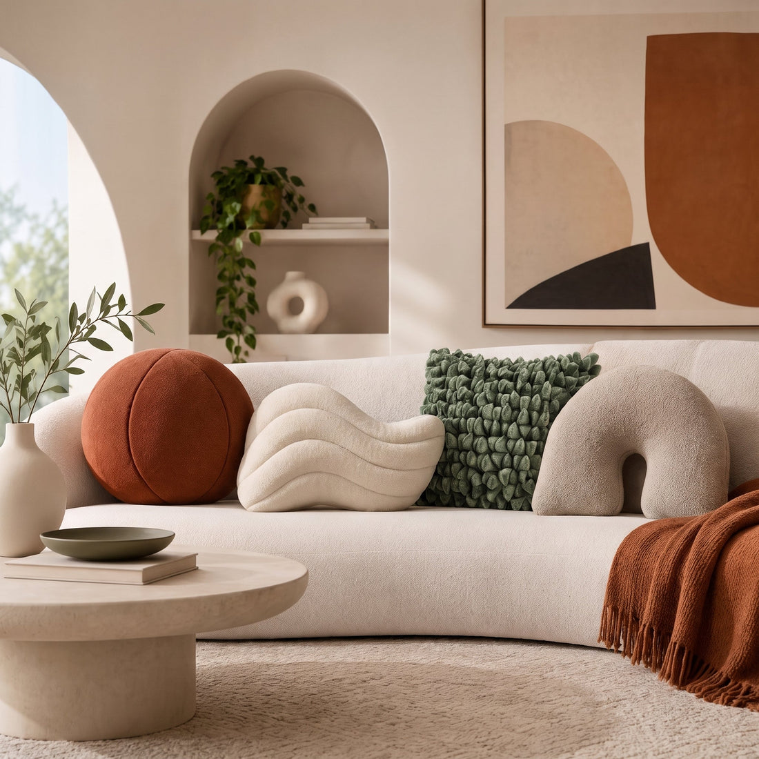 Sculptural Cushion Trends 2026 for Artful Homes