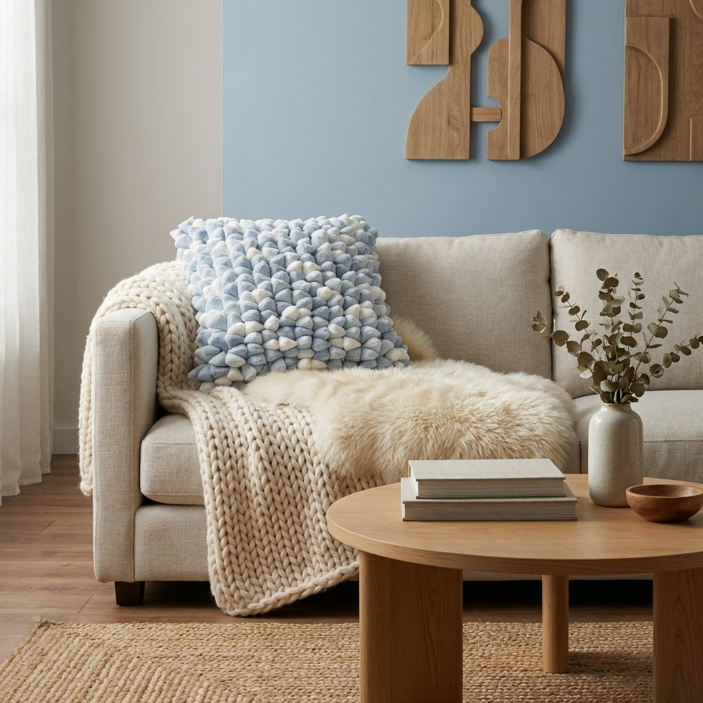 Pebble Colour Cushions 18"x18" (45cmx45cm) 20" Infill