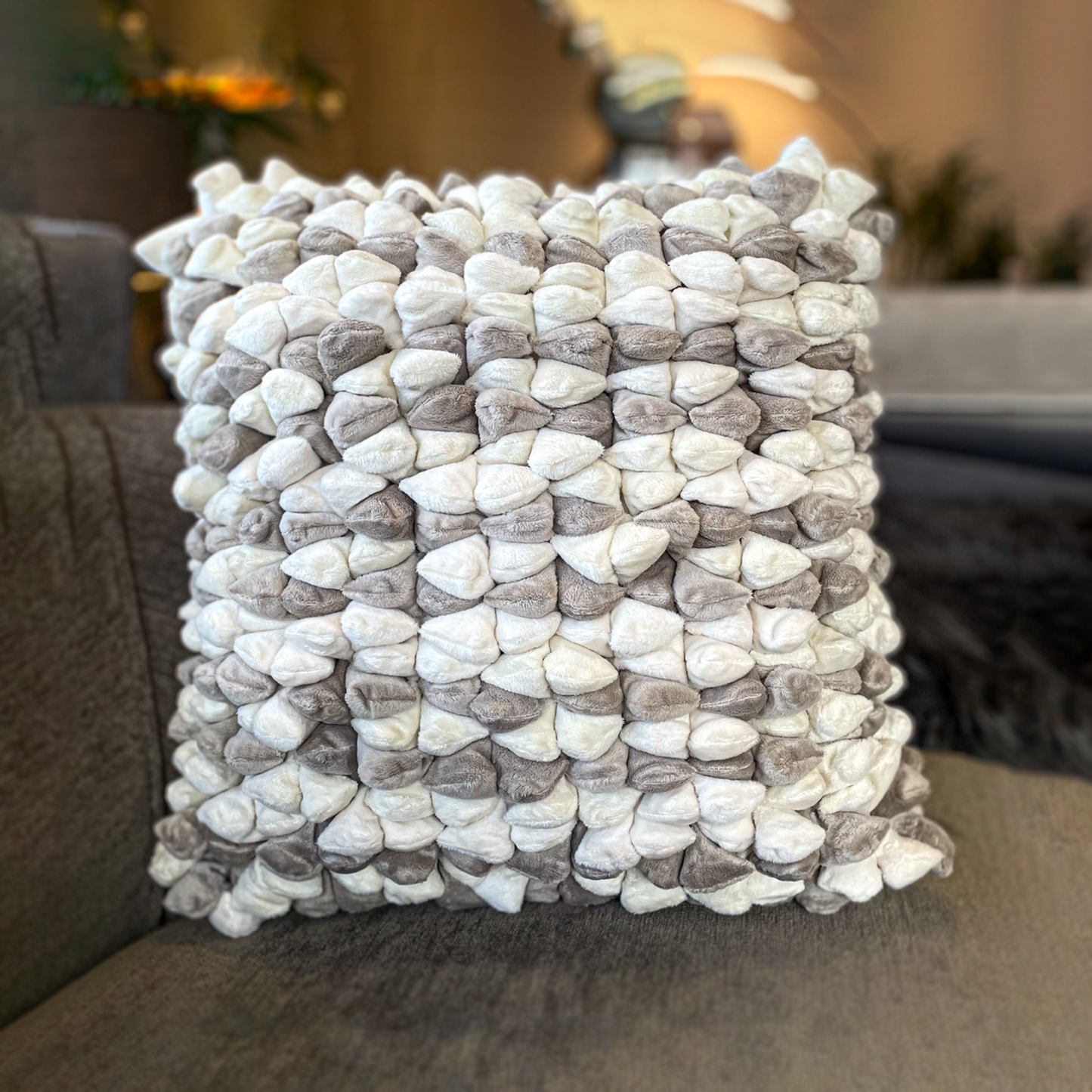 Pebble Earth Cushions 18"x18" (45cmx45cm) 20" Infill